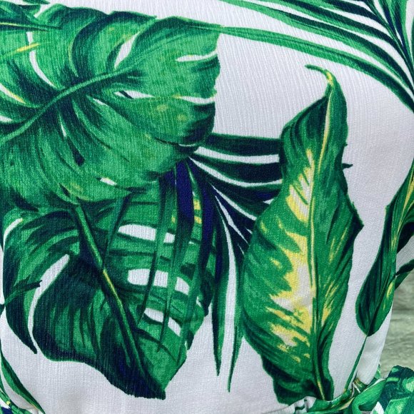 Roz & Ali Fern Leaf Sundress, size XL - Picture 4 of 4